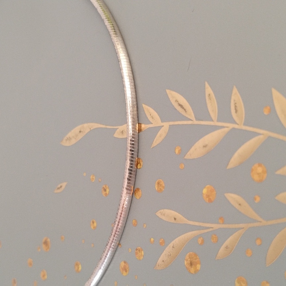 IBB Omega Sterling Silver Necklace